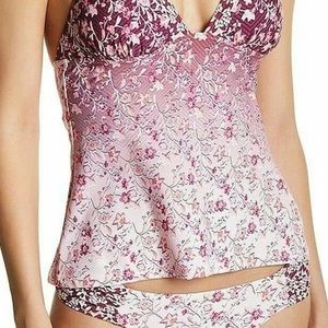 Lucky Brand pink ombre Floral Pink Tankini  NWT XS
MOVING SALE!!!